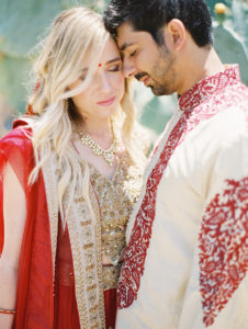 hindu ceremony bride and groom